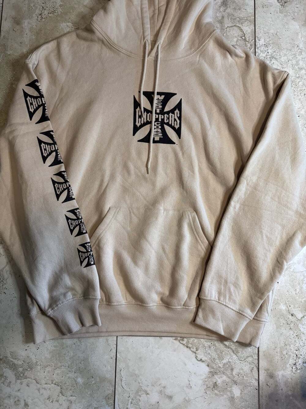 West Coast Choppers Cross Logo Pullover Hoodie